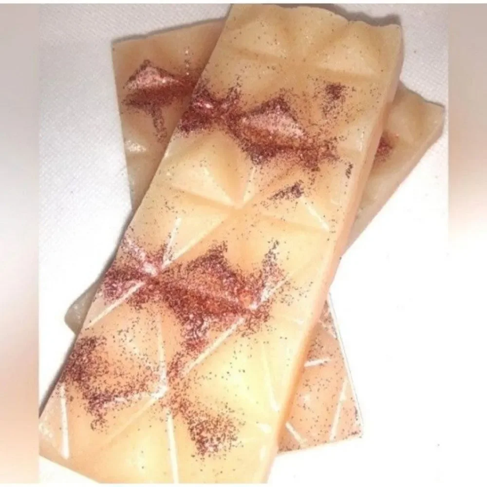HAND Crafted Tropical Storm waxmelt glitter  bar 1pc